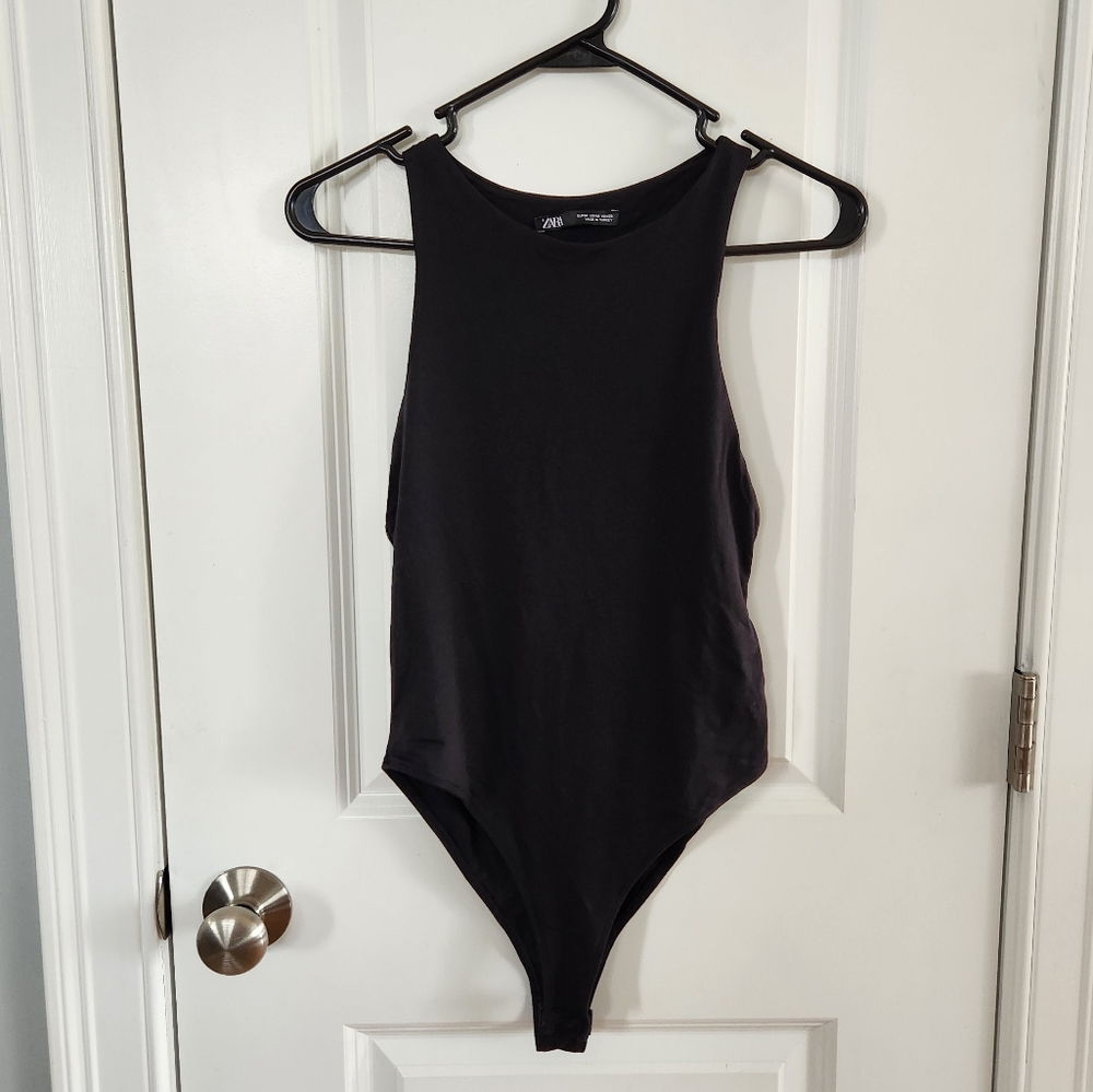 Zara Black Bodysuit - Size M - Good condition